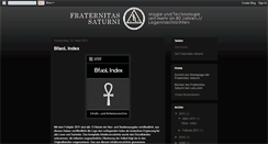 Desktop Screenshot of fraternitas-saturni.blogspot.com
