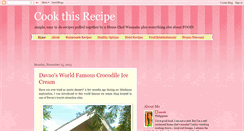 Desktop Screenshot of cookthisrecipe.blogspot.com