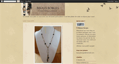 Desktop Screenshot of bijouxborgia.blogspot.com