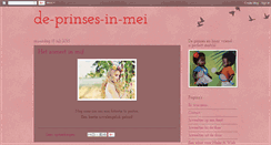Desktop Screenshot of de-prinses-in-mei.blogspot.com