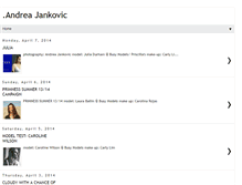 Tablet Screenshot of andreajankovic.blogspot.com