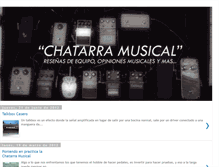Tablet Screenshot of chatarramusical.blogspot.com