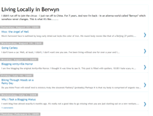 Tablet Screenshot of livinglocalinberywn.blogspot.com