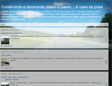 Tablet Screenshot of construindocasadepraia.blogspot.com