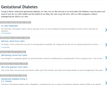 Tablet Screenshot of gestationaldiabetes.blogspot.com