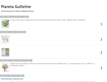 Tablet Screenshot of planetaguillelmebrown.blogspot.com