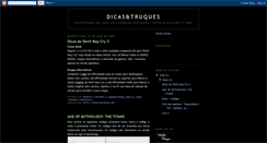 Desktop Screenshot of orgdicasetruques.blogspot.com