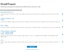Tablet Screenshot of orgdicasetruques.blogspot.com