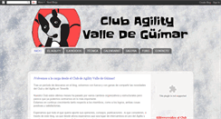 Desktop Screenshot of clubagilityvalledeguimar.blogspot.com