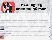 Tablet Screenshot of clubagilityvalledeguimar.blogspot.com