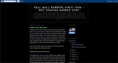 Desktop Screenshot of pallmallbarbers.blogspot.com