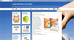 Desktop Screenshot of coupon-newbie-deals.blogspot.com