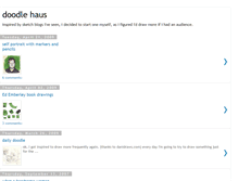 Tablet Screenshot of doodlehaus.blogspot.com