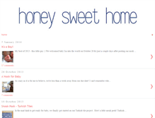 Tablet Screenshot of honeysweethome.blogspot.com