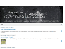 Tablet Screenshot of domesticate.blogspot.com