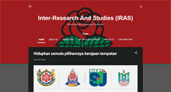 Desktop Screenshot of inter-researchstudies.blogspot.com