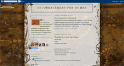 Desktop Screenshot of encouragementfrombarb.blogspot.com