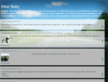 Tablet Screenshot of bikerbetty.blogspot.com