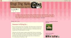 Desktop Screenshot of corginews.blogspot.com