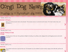 Tablet Screenshot of corginews.blogspot.com