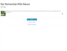 Tablet Screenshot of partnershipwithnature.blogspot.com