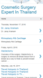 Mobile Screenshot of expertcosmeticdoctorinthailand.blogspot.com