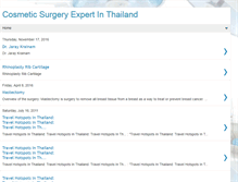 Tablet Screenshot of expertcosmeticdoctorinthailand.blogspot.com