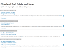 Tablet Screenshot of clevelandrealestatenews.blogspot.com