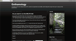 Desktop Screenshot of gothamology.blogspot.com