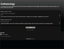 Tablet Screenshot of gothamology.blogspot.com