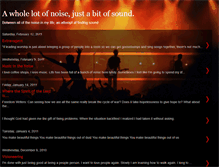 Tablet Screenshot of justabitofsound.blogspot.com