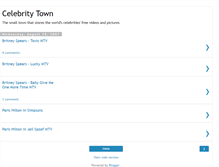 Tablet Screenshot of celebritytown.blogspot.com