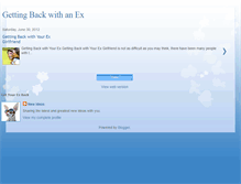 Tablet Screenshot of getting-back-with-anex.blogspot.com