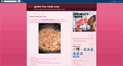 Desktop Screenshot of glutenfreeconsultant.blogspot.com
