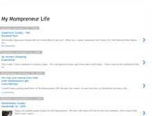 Tablet Screenshot of my-mompreneur-life.blogspot.com