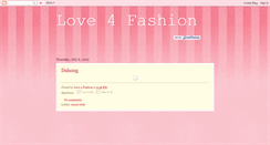 Desktop Screenshot of love4japkorfashion.blogspot.com