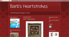 Desktop Screenshot of barbsheartstrokes.blogspot.com