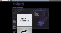 Desktop Screenshot of bluberridesign.blogspot.com