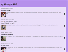 Tablet Screenshot of mygeorgiegirl.blogspot.com