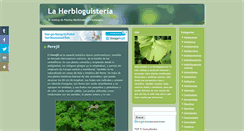 Desktop Screenshot of laherbloguisteria.blogspot.com