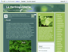 Tablet Screenshot of laherbloguisteria.blogspot.com