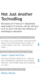 Mobile Screenshot of anothertechnoblog.blogspot.com