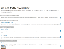 Tablet Screenshot of anothertechnoblog.blogspot.com