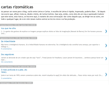 Tablet Screenshot of letrasrizomaticas.blogspot.com