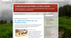 Desktop Screenshot of comunicacioninclusiva.blogspot.com