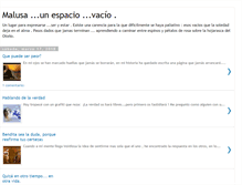 Tablet Screenshot of malusaunespaciovacio.blogspot.com