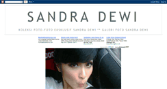 Desktop Screenshot of fotosandradewi.blogspot.com