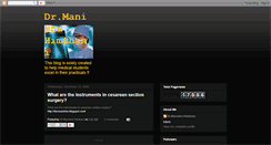 Desktop Screenshot of docmanisha.blogspot.com