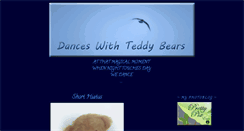 Desktop Screenshot of danceswithteddybears.blogspot.com