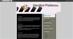 Desktop Screenshot of handbolpoblenou.blogspot.com